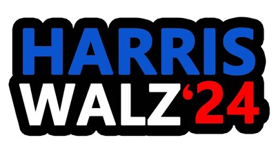 Foto 2 | Foto 2 | Paquete De 10 Pegatinas Harris Walz 2024 Kamala Harris Tim Walz - Venta Internacional.