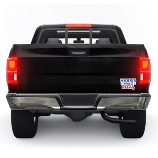 Foto 4 | Foto 4 | Pegatinas Impermeables Kamala Harris Tim Walz 2024 Para Parachoques Paquete De 3 - Venta Internacional.