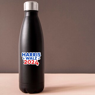 Foto 5 | Foto 5 | Pegatinas Impermeables Kamala Harris Tim Walz 2024 Para Parachoques Paquete De 3 - Venta Internacional.