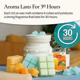 Foto 2 | Foto 2 | Calentadores De Velas Wax Melts Etc. Classic Fresh Linen 75 Ml Paquete De 4 - Venta Internacional.