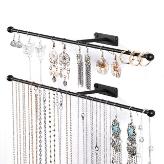 Foto 1 | Foto 1 | Organizador De Joyas Para Colgar En La Pared Josmimic Con Soporte Para Collares - Venta Internacional.