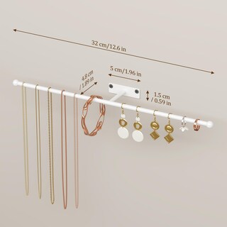 Foto 4 | Foto 4 | Organizador De Joyas Para Colgar En La Pared Soporte Para Collares Josmimic - Venta Internacional.