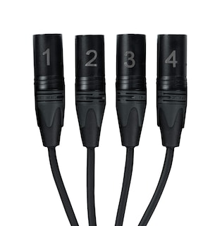 Foto 3 | Foto 3 | Herramientas De Sonido Breakout Snake Cat Tails Mx Macho Xlr De 4 Líneas - Venta Internacional.