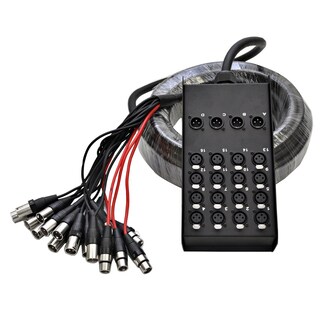 Foto 1 | Foto 1 | Snake Cable Seismic Audio 16 Canales Xlr 50 Pies Con Divisor - Venta Internacional.