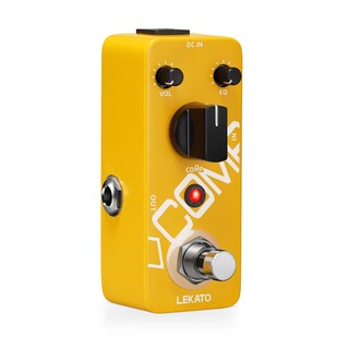 Foto 1 | Foto 1 | Pedal Compresor Lekato Yellow Comp Mini Para Guitarra Y Bajo - Venta Internacional.