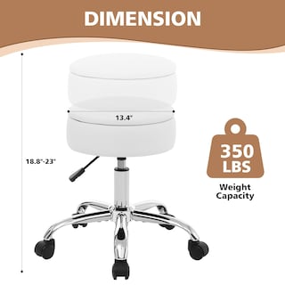 Foto 6 | Foto 6 | Taburete De Tocador Rucuken Ajustable Con Almacenamiento Blanco - Venta Internacional.