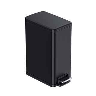 Foto 1 | Foto 1 | Cubo De Basura Bethebest De Acero Inoxidable Negro De 6 L/1.6 Galones Con Tapa - Venta Internacional.