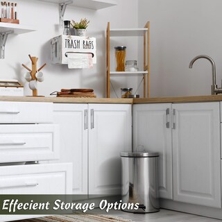 Foto 4 | Foto 4 | Soporte Para Bolsas De Basura Drastar De Madera Apilable De Pared Blanco - Venta Internacional.