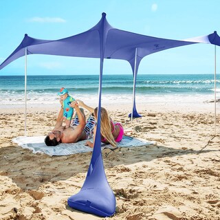 Foto 1 | Foto 1 | Carpa De Playa Sun Ninja Plegable Upf50+ Color Azul Real - Venta Internacional.