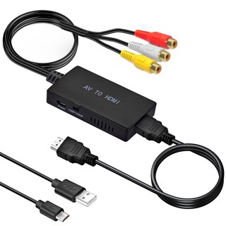 Foto 1 | Foto 1 | Convertidor Rca A Hdmi Adaptador Amtake Av A Hdmi 1080p - Venta Internacional.