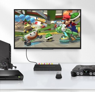 Foto 6 | Foto 6 | Convertidor Rca A Hdmi Zuzong De 4 Puertos 1080p/720p Con Control Remoto - Venta Internacional.