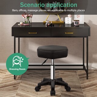 Foto 3 | Foto 3 | Taburete Rodante Furwoo Hexagonal Ajustable En Altura Con Ruedas - Venta Internacional.