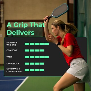 Foto 5 | Foto 5 | Pickleball Overgrip Adv Maxtac Suave Y Seco Absorbe El Sudor Paquete De 12 - Venta Internacional.