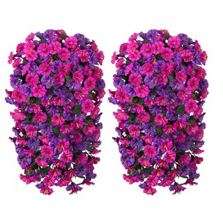 Foto 4 | Foto 4 | Plantas Colgantes Artificiales Florisso Morning Glory X2 - Venta Internacional.