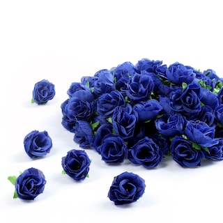 Foto 1 | Foto 1 | Rosas Artificiales Situmeizi 100 Unidades Azules 3 3 Cm De Diámetro - Venta Internacional.