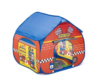 Foto 1 | Foto 1 | Playhouse Tent Pop It Up Pit Stop Con Alfombrilla De Carreras Para Niños Mayores De 3 Años - Venta Internacional.