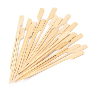 Foto 1 | Foto 1 | Pinchos De Bambú Molfuj De 6 Pulgadas 100 Unidades Palillos De Dientes Para Aperitivos - Venta Internacional.