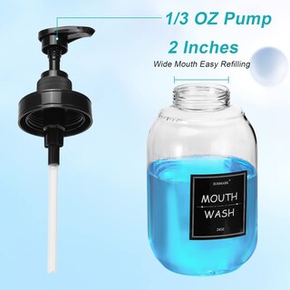 Foto 2 | Foto 2 | Dispensador De Enjuague Bucal Summark Con Portavasos De Acero Inoxidable De 700 Ml - Venta Internacional.