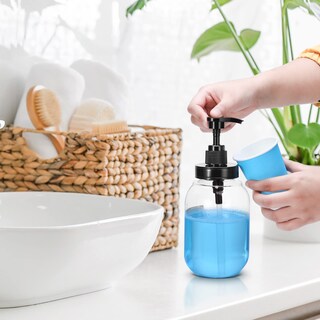 Foto 3 | Foto 3 | Dispensador De Enjuague Bucal Summark Con Portavasos De Acero Inoxidable De 700 Ml - Venta Internacional.