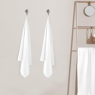 Foto 6 | Foto 6 | Juego De Toallas De Baño Hoexcel 4 Unidades Microfibra 76 X 152 Cm Color Blanco - Venta Internacional.