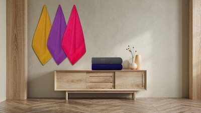 Foto 6 | Foto 6 | Toallas De Baño Zuperia Classic Multicolor 100% Algodón Paquete De 8 - Venta Internacional.