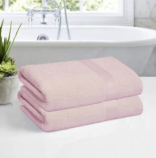 Foto 3 | Foto 3 | Juego De Toallas De Baño Belizzi Home Cotton Paquete De 2 Unidades 70 X 140 Cm Color Rosa - Venta Internacional.