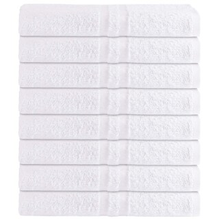 Foto 1 | Foto 1 | Toalla De Baño Green Lifestyle Luxury White 24 X 50 Cm Paquete De 8 - Venta Internacional.