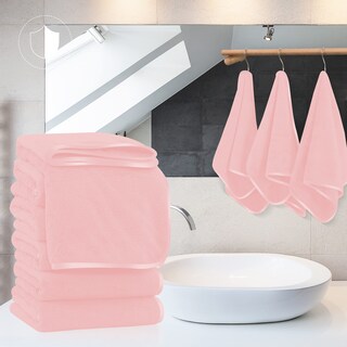 Foto 5 | Foto 5 | Toallas De Mano Tenstars Silk Con Dobladillo De Microfibra Ultrasuave - Venta Internacional.