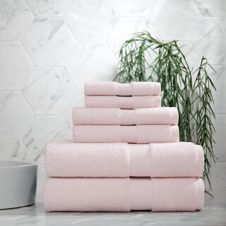 Foto 3 | Foto 3 | Juego De Paños Aston & Arden De Algodón Egipcio 6 Unidades Color Rosa - Venta Internacional.