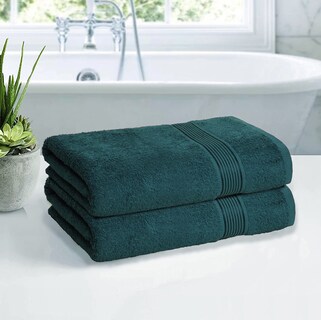 Foto 3 | Foto 3 | Juego De Toallas De Baño Belizzi Home Cotton Paquete De 2 Color Verde Azulado 70 X 140 Cm - Venta Internacional.