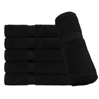 Foto 5 | Foto 5 | Paquete De 6 Toallas De Baño Herculean Premium 60 X 120 Cm Color Negro - Venta Internacional.