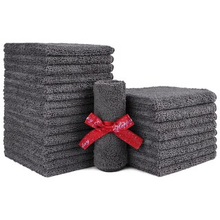Foto 1 | Foto 1 | Toallitas De Microfibra Homexcel Altamente Absorbentes 24 Unidades Color Gris - Venta Internacional.