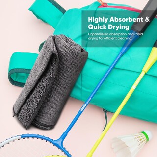 Foto 4 | Foto 4 | Toallitas De Microfibra Homexcel Altamente Absorbentes 24 Unidades Color Gris - Venta Internacional.