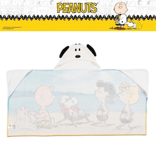 Foto 6 | Foto 6 | Toalla Con Capucha Franco Peanuts Snoopy Kids 60 X 120 Cm - Venta Internacional.