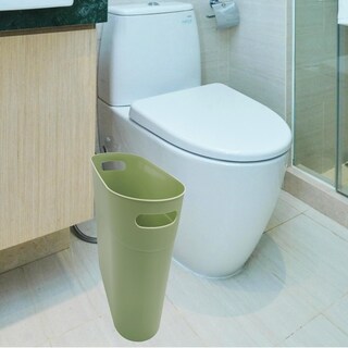 Foto 6 | Foto 6 | Papelera Royfacc De Plástico Para Baño 12 Litros 2 Unidades Color Verde - Venta Internacional.