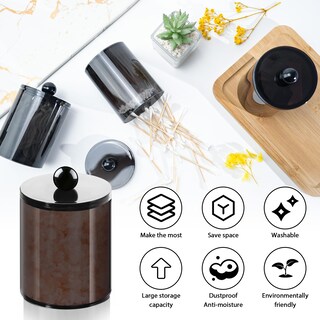 Foto 3 | Foto 3 | Set De Tarros Para Boticarios Qtip Holder Xipengkeji  300 — 350 Ml - Venta Internacional.