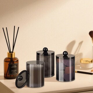 Foto 7 | Foto 7 | Set De Tarros Para Boticarios Qtip Holder Xipengkeji  300 — 350 Ml - Venta Internacional.