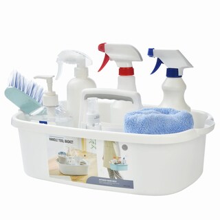 Foto 1 | Foto 1 | Carrito De Ducha Alink Portátil Grande De Plástico Blanco - Venta Internacional.