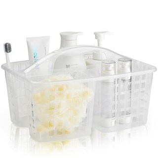 Foto 1 | Foto 1 | Cesta De Ducha Alink De Plástico Con Compartimentos Transparentes - Venta Internacional.