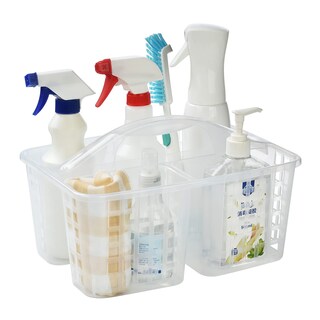 Foto 7 | Foto 7 | Cesta De Ducha Alink De Plástico Con Compartimentos Transparentes - Venta Internacional.