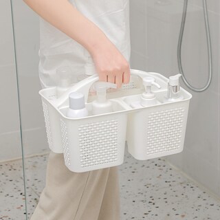 Foto 3 | Foto 3 | Cesta De Ducha Portátil De Plástico Uujoly Con Compartimentos - Venta Internacional.