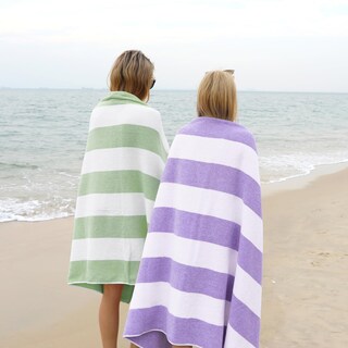 Foto 6 | Foto 6 | Toalla De Playa Clowood De Felpa De Algodón De Gran Tamaño 100 X 180 Cm Color Morado - Venta Internacional.