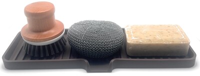 Foto 6 | Foto 6 | Jabonera Y Soporte Para Esponjas Happitasa Dark Chocolate - Venta Internacional.