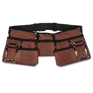 Foto 3 | Foto 3 | Cinturón Para Herramientas De Construcción Glossyend 11 Pocket Marrón/negro - Venta Internacional.