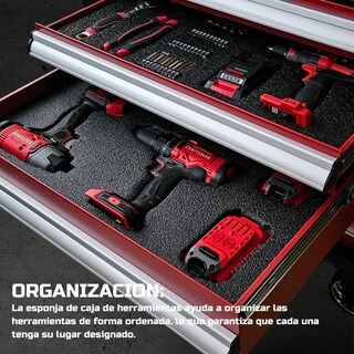 Foto 5 | Foto 5 | Caja De Herramientas Foam Onreva Paquete De 3 40 5 X 30 5 X 5 Cm Para Fundas - Venta Internacional.
