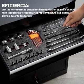 Foto 7 | Foto 7 | Caja De Herramientas Foam Onreva Paquete De 3 40 5 X 30 5 X 5 Cm Para Fundas - Venta Internacional.