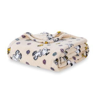 Foto 1 | Foto 1 | Manta De Felpa Berkshire Blanket Peanuts Velvetloft Snoopy - Venta Internacional.