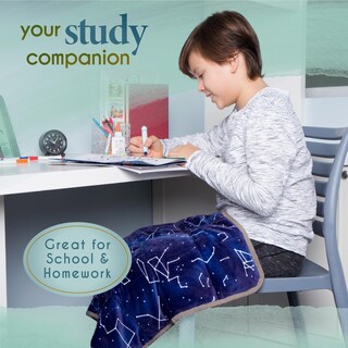 Foto 3 | Foto 3 | Almohadilla De Regazo Pesada Florensi Para Niños 1 36 Kg Blue Constellations - Venta Internacional.