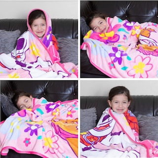 Foto 5 | Foto 5 | Manta Paw Patrol Para Niñas Y Niños Supersuave De Felpa 160 X 230 Cm - Venta Internacional.
