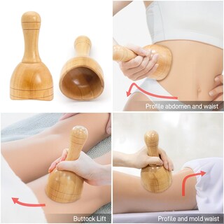 Foto 4 | Foto 4 | Copa Goodtar Para Masaje Celulitis Con Madera Tamaño Grande - Venta Internacional.